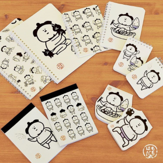 文房具★白米だいすき、もちはだの力士。もちはだ丸です。　“１００円で暮らしは楽しくなる。“