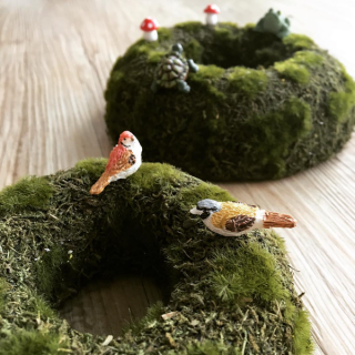 動物たちの話し声が聞こえそうな、小さな小さな癒し空間。