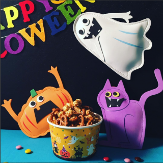 Happy Halloween!!! お菓子をくれないと、いたずらするぞー！　“１００円で暮らしは楽しくなる。“