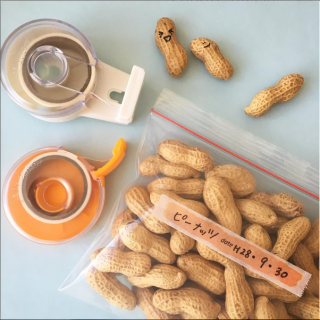 マステに書いて、ペタッと記録。　★片手で切れるマスキングテープカッター　“１００円で暮らしは楽しくなる。“