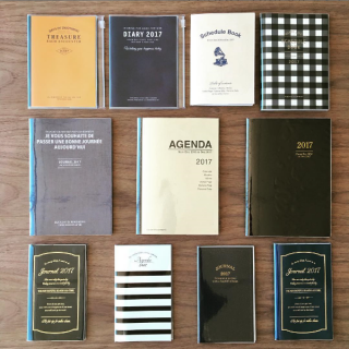 かっこよく決める？　★2017スケジュール帳　“１００円で暮らしは楽しくなる。“