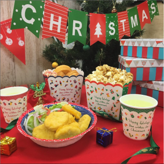 クリスマスパーティーの準備、はじめませんか？　★クリスマスパーティ、merrychristmas　“１００円で暮らしは楽しくなる。“