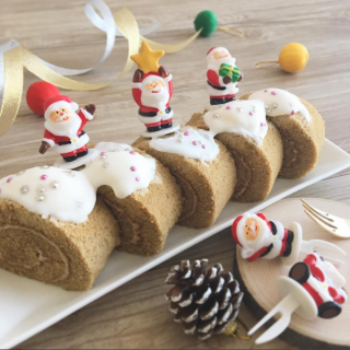 Ho!Ho!Ho! クリスマスパーティーなら僕たちにまかせて！　デコレーションピック ワンダフルサンタ　“１００円で暮らしは楽しくなる。“