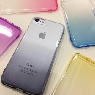 飽きのこないシンプルデザイン🎵　iPhone7ケース❤グラデーション　“１００円で暮らしは楽しくなる。“