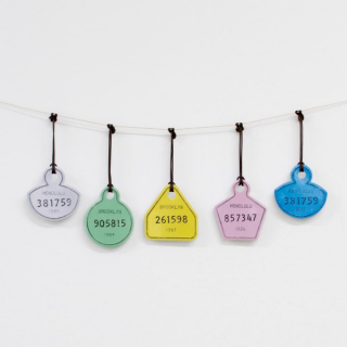 キャリーバッグや自転車にも。 自分だけの目印に。　#雑貨 #オーナメント　“１００円で暮らしは楽しくなる。“