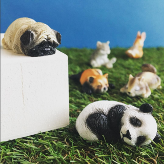 はやくあったかくならないかなー。  #ミニオーナメント　“１００円で暮らしは楽しくなる。“