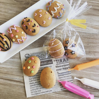 可愛くデコレーションした食べられるイースターエッグで、エッグハントはいかが？　“１００円で暮らしは楽しくなる。“
