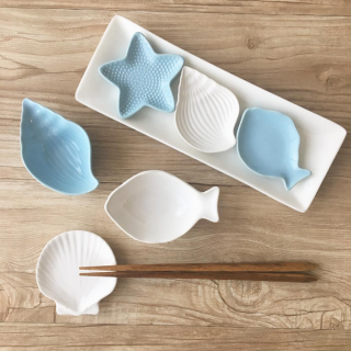 食卓から夏を取り入れて。　#テーブルウェア #ミニプレート #食器　“１００円で暮らしは楽しくなる。“