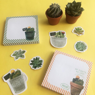 みんな大好きサボテンが付箋になりました♪　#100均 #雑貨 #文房具 #文具 #ふせん #フセン #カクタス #cactus #さぼてん　“１００円で暮らしは楽しくなる。“