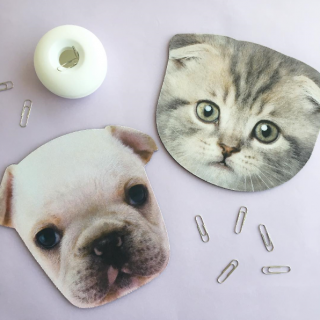 お仕事中も癒します。　#100均 #雑貨 #マウスパッド #犬 #猫 #いぬ #イヌ #ねこ #ネコ #文房具 #文具 #パソコン　“１００円で暮らしは楽しくなる。“