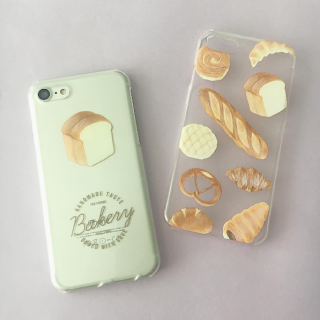 大好きなパンといつでもいっしょ。　#モバイル #スマートフォン #ｉ Ｐｈｏｎｅ７ #ｉ Ｐｈｏｎｅケース #スマホ #ハードケース 　“１００円で暮らしは楽しくなる。“