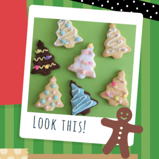 かんたんアイシングクッキー　アイシングペンを使えば、とても簡単にアイシングクッキーにチャレンジできます♪　“１００円で暮らしは楽しくなる。“