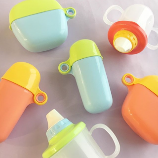 ベビーグッズはやさしいカラーで。　#100均 #100円ショップ #雑貨 #ベビー #ベビーグッズ #日本製 #パステルカラー　“１００円で暮らしは楽しくなる。“