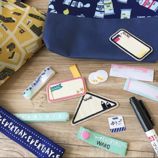 大変な名前付けも楽しくなれる♪　#100均 #100円ショップ #雑貨#入園準備 #入学準備 #名前付け　“１００円で暮らしは楽しくなる。“