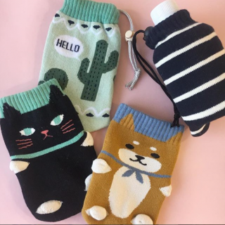 おでかけに連れて行こう！　#100均 #100円ショップ #雑貨 #ペットボトルカバー #ねこ #柴犬 #サボテン　“１００円で暮らしは楽しくなる。“