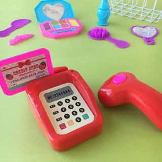 楽しく、ピピっとおみせやさんごっこ♪　#100均 #100円ショップ#雑貨#おもちゃ #玩具 #ごっこ #おみせやさんごっこ　“１００円で暮らしは楽しくなる。“