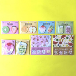 ■スイーツモチーフ文具　涼しげなデザインで暑さも和らぎます。　“１００円で暮らしは楽しくなる。“