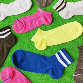 スポーツにはスポーツ用の靴下で。　#100均 #100円ショップ #雑貨 #靴下 #ソックス #メッシュ #Wサポート #パイル #あしもと倶楽部 #あしもと #スポーツソックス　“１００円で暮らしは楽しくなる。“