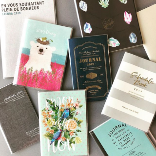 来年の手帳どれにする？　#100均 #100円ショップ #雑貨 #スケジュール帳 #手帳 #2019 #ダイアリー　“１００円で暮らしは楽しくなる。“