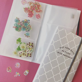 お気に入りをいつでもすぐ出せる。　#100均 #100円ショップ #雑貨 #シール #コレクション #収納 #コレクション　“１００円で暮らしは楽しくなる。“ 