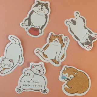 ちょっとしたメモにも癒される。　#100均 #100円ショップ #雑貨 #文具 #文房具 #付箋 #メモ #インデックス #犬 #猫 #動物モチーフ #癒し　“１００円で暮らしは楽しくなる。“