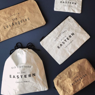 くしゃくしゃを楽しむ。　#100均 #100円ショップ #雑貨 #ポーチ #シンプル #クラフト紙 #収納 #タイベック　“１００円で暮らしは楽しくなる。“