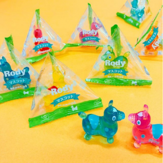 キャンディーみたいな小さなロディのマスコット。　#100均 #100円ショップ #雑貨 #mycando #rody #ロディ#クリア#マスコット　“１００円で暮らしは楽しくなる。“