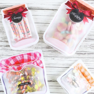 しめるだけでおしゃれな簡単ラッピング♪　#100均 #100円ショップ #雑貨 #ラッピング #ギフト #インスタ映え　“１００円で暮らしは楽しくなる。“