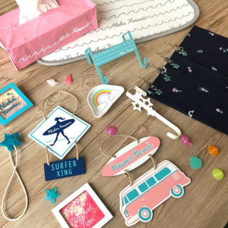 季節の変わり目は、お部屋の雰囲気もちょっぴり変えてみたくなる。 #100均 #100円ショップ #雑貨 #ホームデコ#夏 #summer #インテリア　　“１００円で暮らしは楽しくなる。“