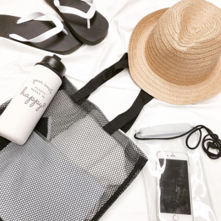 海、プールに行く準備はばっちり！　#100均 #100円ショップ #雑貨 #mycando #夏 #海 #プール #夏休み #summer　“１００円で暮らしは楽しくなる。“