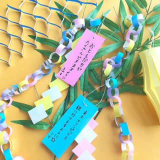 お願いごとは、もう決めた？　#100均 #100円ショップ #雑貨 #mycando  #たなばた #七夕 #七夕飾り　“１００円で暮らしは楽しくなる。“