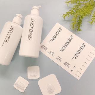 シンプル生活はじめてみませんか？　#100均 #100円ショップ #雑貨 #mycando #浴用 #バス #モノトーン　“１００円で暮らしは楽しくなる。“