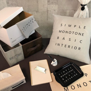 ナチュラル+モノトーンなインテリア雑貨のシリーズ。 　#100均 #100円ショップ #雑貨 #mycando #シンプルインテリア #インテリア #収納 #モノトーン #ナチュラル　“１００円で暮らしは楽しくなる。“