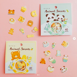 ほっこりアニマルとスイーツのコラボレーション♪　“１００円で暮らしは楽しくなる。“