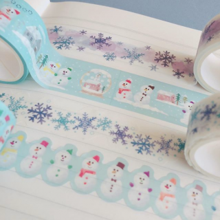 ページを冬仕様にデコってみない？　“１００円で暮らしは楽しくなる。“