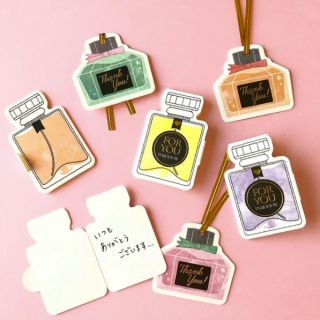 感謝の気持ちをひとこと添えて。　“１００円で暮らしは楽しくなる。“