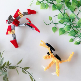 組み立てて楽しい！　遊んで楽しい！　“１００円で暮らしは楽しくなる。“