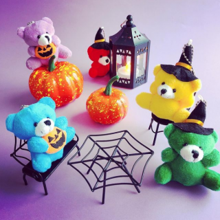 くまさんたちのハロウィンパーティー！　“１００円で暮らしは楽しくなる。“