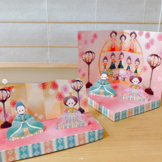 健やかな成長と幸せを願って🎎🌸　“１００円で暮らしは楽しくなる。“