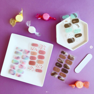 スイーツネイルで指先もかわいく🍫　“１００円で暮らしは楽しくなる。“