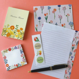 やっぱりお花が好き♪ 爽やかで上品なPrecious Flowerシリーズ。　“１００円で暮らしは楽しくなる。“