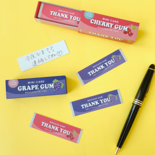 いつもとはひと味ちがったミニカード♪　“１００円で暮らしは楽しくなる。“