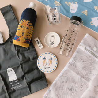 古代エジプトをテーマにした商品が大集合っ！　“１００円で暮らしは楽しくなる。“