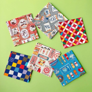 懐かしさを感じるデザイン。小物づくりなどに。　“１００円で暮らしは楽しくなる。“