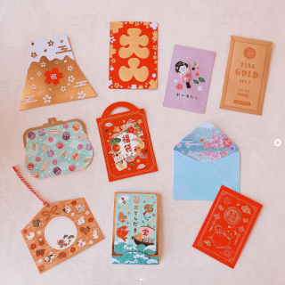 かわいいものからユニークなデザインまで！ お年玉袋のほかにもいろいろ使えるポチ袋♪　“１００円で暮らしは楽しくなる“