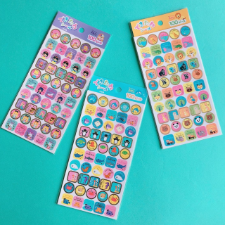 学校や習い事、ご自宅でのトレーニングなどを頑張るお子様、大人の方々へ。 シールを集めるのが楽しくなる目標カードつき。　“１００円で暮らしは楽しくなる“