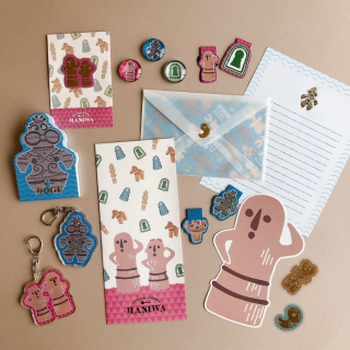 埴輪や土偶、古墳デザインの雑貨がまたまた登場。　“１００円で暮らしは楽しくなる“