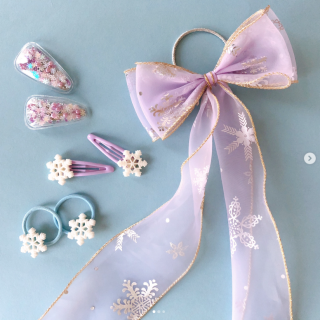 冬にぴったりな雪の結晶モチーフを。　“１００円で暮らしは楽しくなる“