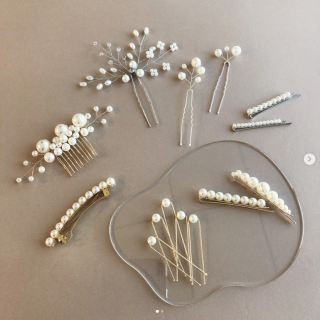 特別な日には、ヘアアレンジも華やかに。　“１００円で暮らしは楽しくなる“