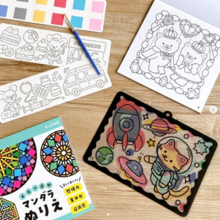 子供から大人まで楽しめるぬりえやはりえ♪　“１００円で暮らしは楽しくなる“